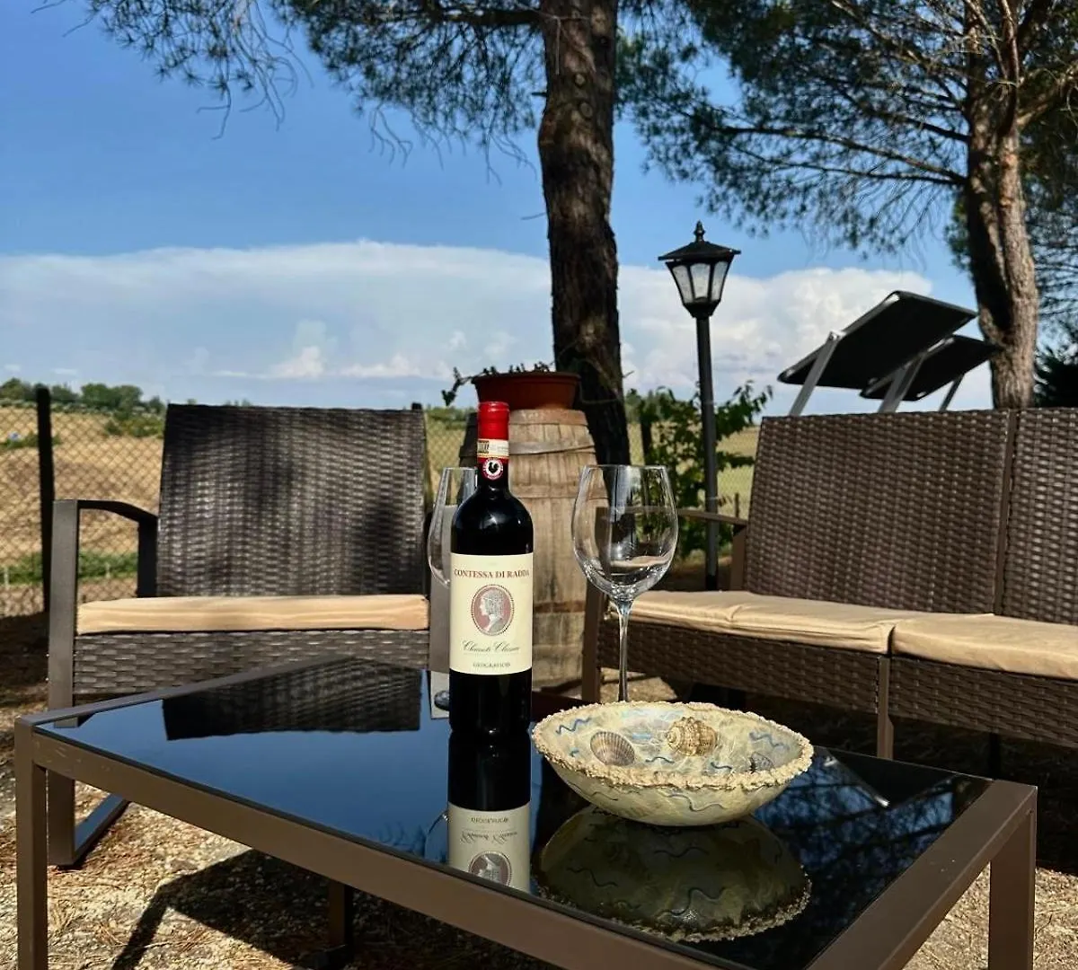 Apartment Agriturismo La Terrazza Sul Mangia Siena Italien
